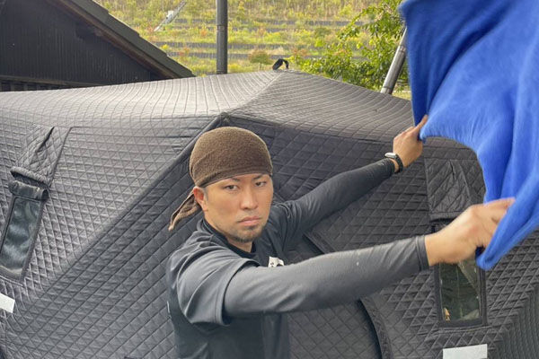 【1/24・25限定開催】10周年 感謝温冷！天幕蒸風呂（感謝御礼！テントサウナ）