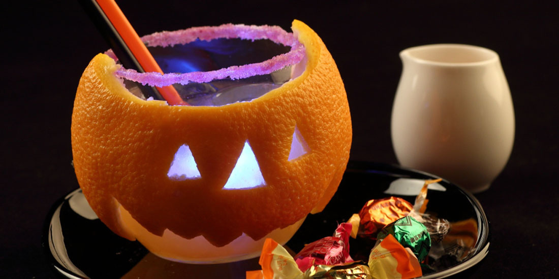 【ハロウィンカクテル】ジャック・オ・蓮・タン
