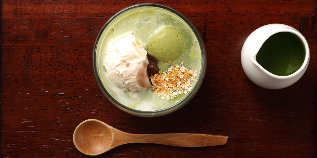 【食後や就寝前におすすめ】抹茶のデザートカクテル