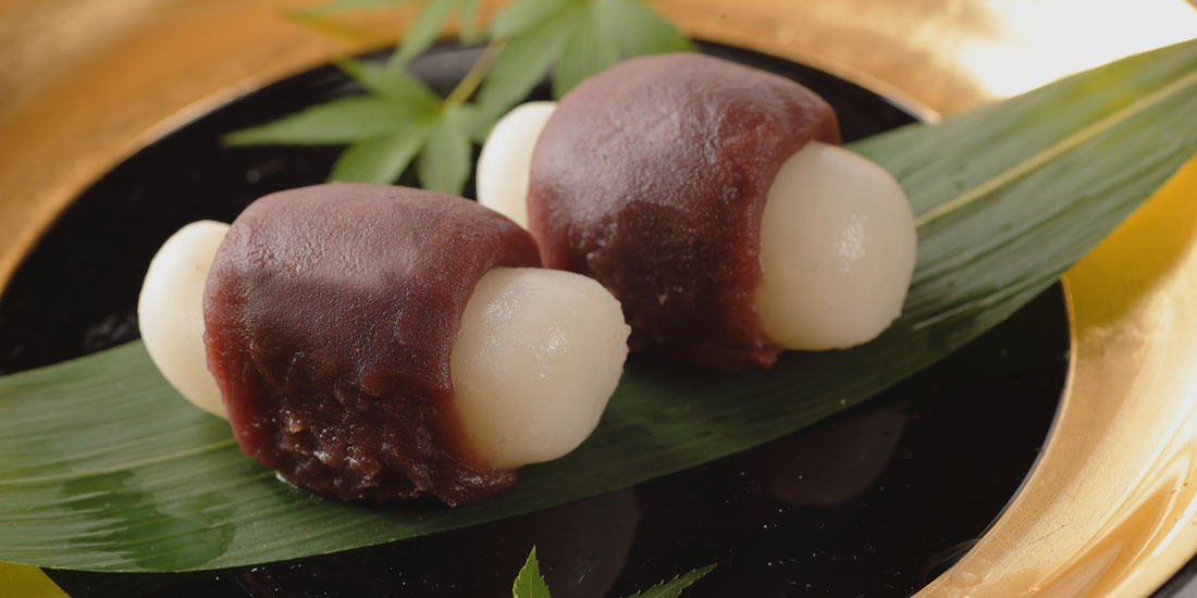 季節の期間限定メニュー「お月見だんご」