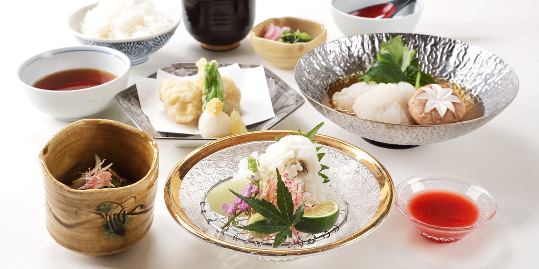 【淡路島の天然鱧料理フェア】天然鱧づくし御膳