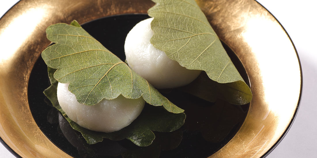 【季節の期間限定メニュー】端午の節句に「柏餅」