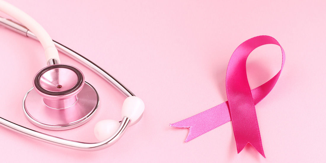 ~ピンクリボン応援キャンペーン~ 神戸市による乳がん検診車が蓮に設置