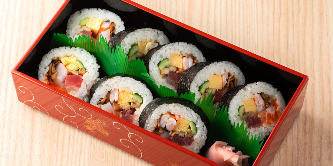 2月限定メニュー「海鮮太巻き」