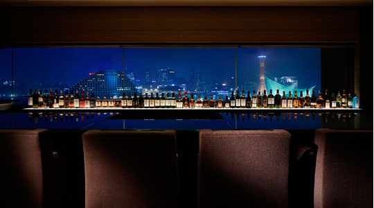 展望BAR REN KOBEから一望できる神戸の夜景