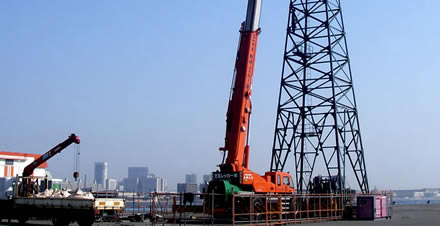 地下1,150mから天然温泉を採掘しているイメージ写真