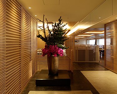 御食事処ライブ割烹万蓮エントランス