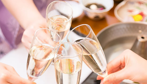 神戸みなと温泉 蓮での女子会イメージ