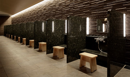 神戸みなと温泉 蓮の洗い場