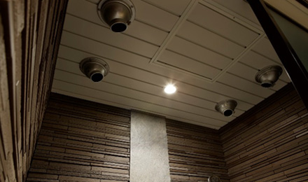 神戸みなと温泉 蓮のワンタッチドライブース