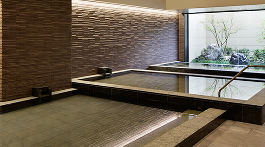 神戸みなと温泉 蓮の屋内大浴場