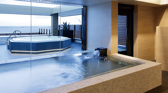 展望大浴場の全景