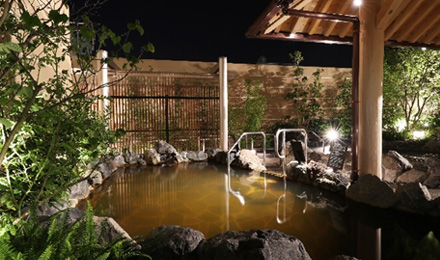 保湿効果と美肌効果が特徴の源泉かけ流し湯