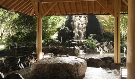 様々なお湯をお愉しみいただくための御休み処