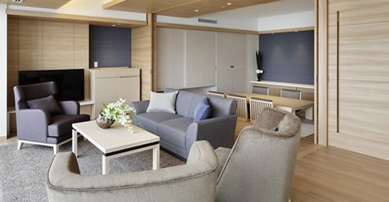 広々とした客室