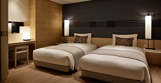 シモンズ社製のベッド