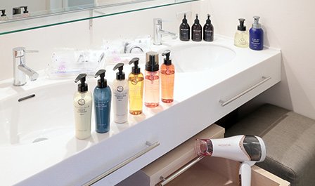 豊富なアメニティー